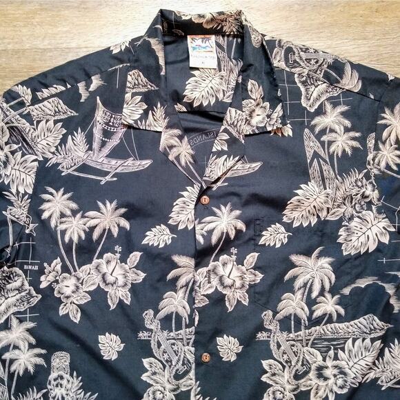 Vintage Hawaiian Togs Shirt Men’s Size XL Hawaii Island Short Sleeve Button Down - Picture 1 of 6